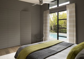 The home’s three bedrooms remained in their original places. 