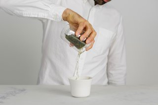 A New Prototype Design Asks: Is Tea The New Coffee? - Photo 5 of 6 - Once the tea is ready, the lid can be pulled back to pour, no strainer required. 