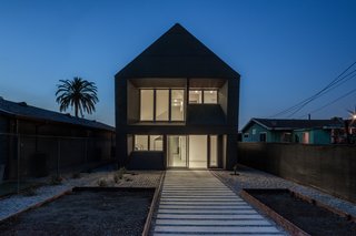 When Building a House Is the Ultimate Final Exam - Photo 8 of 8 - The back of the house includes areas to garden and a pathway
