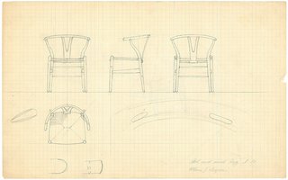 On Design: Carl Hansen and Søn - Photo 2 of 3 - Wishbone Sketch