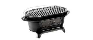 The Best Portable Grills You Can Buy Right Now - Photo 6 of 6 - Cast iron cooking products have an intense fan base, but the weight and lack of a hood makes the Lodge Cast Iron Grill a questionable choice for many outdoor events. (<span style="line-height: 1.8;">Amazon: $88.73)</span>
