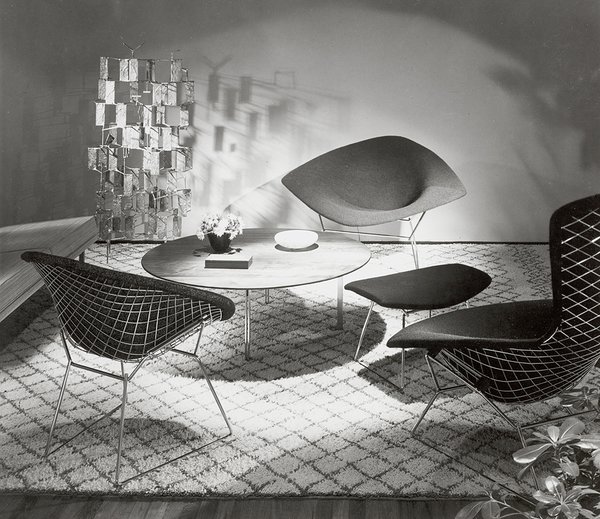 Making Bertoia - Photo 14 of 14 - The Bertoia Collection designed by Harry Bertoia, 1952. Image from the Knoll Archive.