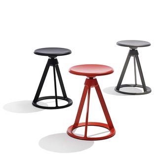 Knoll Inspiration: The Barber Osgerby Collection Grows - Photo 1 of 5 - Barber Osgerby's Piton™ Adjustable Height Stool for Knoll, 2015. Photograph by Knoll.