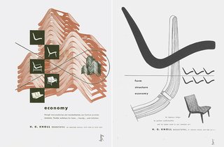 Knoll Inspiration: The Answer is Risom - Photo 2 of 9 - Original advertisements for the Jens Risom 650 Series designed by Alvin Lustig, c. 1944-1945. Images from the Knoll Archive.