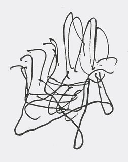 Knoll Inspiration: It Began With A Sketch - Photo 5 of 6 - Sketch for the Bentwood Collection by Frank Gehry. Image from the Knoll Archives.