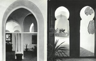 Morocco Modern - Photo 3 of 11 - Yves Vidal filled the rooms and courtyards of York Castle with artifacts of African, Middle Eastern, and Asian origin. 