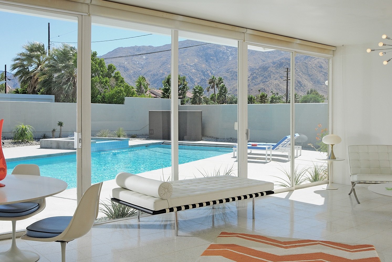 You Can Now Buy One of Palm Springs's Most Historic Homes For 9K The home features terrazzo flooring throughout.