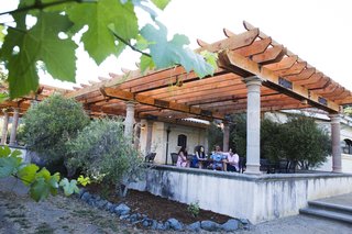 A Northern California Winery’s Breathtaking Vistas Are Enhanced by Natural Redwood - Photo 5 of 5 - "When large events are hosted at Jeriko Estate Resort and Winery," says Fetzer, "the pergolas create a perfect, cool atmosphere…"