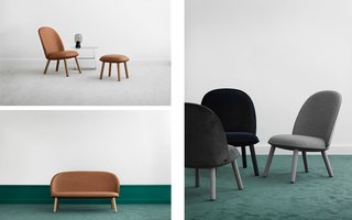 All Eyes on Ace - Photo 1 of 9 - The Ace Lounge Collection in leather, velour, and wool.
