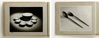 The Story of an Extraordinary Bowl - Photo 3 of 5 - Images from Herbet Krenchel’s private photo album of the Krenit bowl and the matching salad servers.