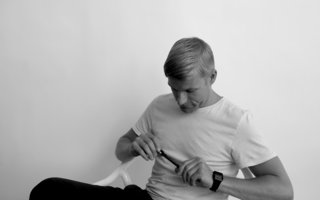 What's Up With All The Wooden Figures? - Photo 6 of 6 - The Swedish designer Jonas Wagell, who designed the Happy Whale for Normann Copenhagen.