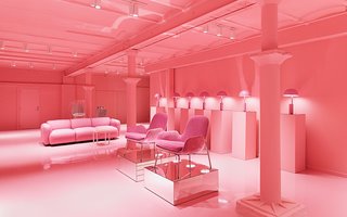 Normann Copenhagen's Revamped Showroom and Flagship Store - Photo 12 of 12 - An explosion of pink in the first edition of the Gallery.