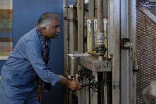 Sausalito Dinnerware Factory Tour - Photo 29 of 35 - The kilns are adjusted by hand using valves and pressure gauges.