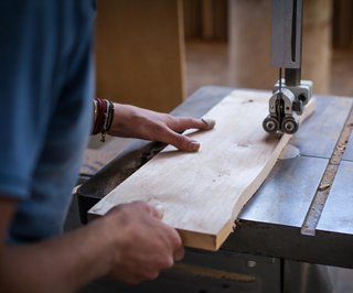 Jacob May Design - Photo 3 of 7 - Jacob May uses only domestically sourced lumber, working closely with his local lumberyard.