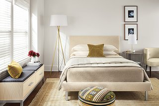 Storage Benches for Every Space - Photo 6 of 6 - Alden bench in ash with sand stain