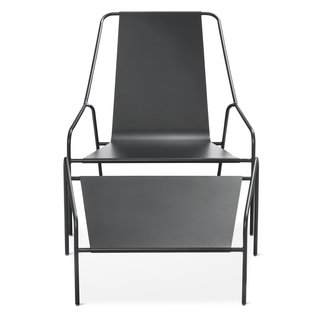 Modern by Dwell Magazine: Outdoor Collection - Photo 13 of 16 - Posture Chair and Ottoman Set, $269.99; available in gray, orange, or white; designed by Chris Deam and Nick Dine for Modern by Dwell Magazine for Target
