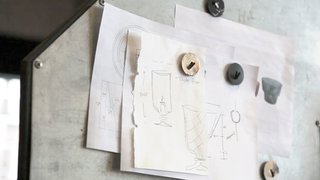 Made Not Manufactured - Photo 1 of 6 - Our Creative Director, Jeremy Pyles, starts each new piece with a sketch. 