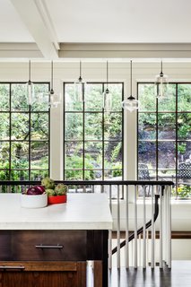 Modern Crystal Entryway Lights Update Charming Family Cottage - Photo 1 of 3 -