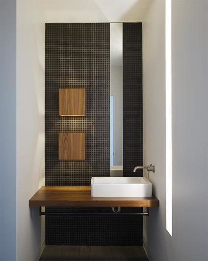 #interior #bathroom #tile #kansascity #baulinderhaus #hufft
Photo credit by Mike Sinclair Photo 8 of BauLinder Haus modern home
