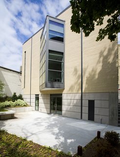 9 Inspirational Examples of Adaptive Reuse - Photo 9 of 9 - In the rear, triangular window bay juts from the building's main mass.