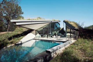 These 10 Green Roofs Bring Life—and So Much More—to These Modern Structures - Photo 2 of 11 - The green roof was conceptualized by John Hart Asher of the Ecosystem Design Group at the Lady Bird Johnson Wildflower Center in Austin.