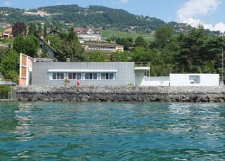 Spotlight on 10 Influential Works by Le Corbusier - Photo 4 of 10 - Le Corbusier designed Villa Le Lac as a lakeside home for his parents. The single-story block home sits on the edge of Lac Leman in Corseaux, Switzerland. 