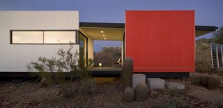 Eco-Friendly Prefabs and the Modern Mobile Home: Spotlight on Jennifer Siegal - Photo 5 of 14 - Talesin Mod.Fab was developed by students at Taliesin West in collaboration with Victor Sidy Siegal. The stunning result is an example of simple, elegant, and sustainable living in the desert. 