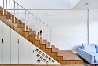 Gestalten's New Book Shows How to Transform Small Spaces Into Design Marvels - Photo 4 of 16 - The High House in Melbourne by Dan Gayfer integrates storage cabinets and a wine rack into the staircase. 
