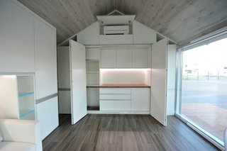 This Zero-Energy Passive Mobile Prefab Was Partially 3D Printed - Photo 4 of 5 - The house produces electricity for all the household appliances and even includes an independent sewage system.