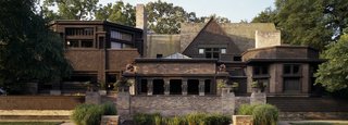 Frank Lloyd Wright Home and Studio in Oak Park, Chicago.
