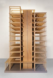 The First Mass Timber High-Rise Building in the U.S. Gets the Green Light For Construction - Photo 6 of 6 - Structural model, Framework.