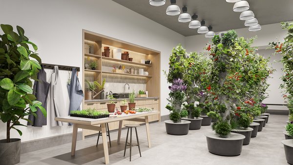 3 New York City Residential Projects That Feature DIY Urban Gardens - Photo 7 of 7 - Along with art and music recording studios, Waterline Square will offer residents an indoor gardening studio—in addition to its outdoor version.