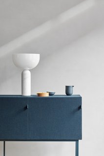 Spotlight on Multidisciplinary Danish Design Studio, Norm Architects - Photo 9 of 11 - Shown here is the Tone sound-absorbing cabinet in blue, which is available in three sizes. 