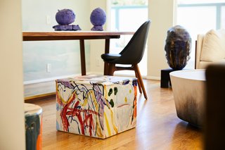 Casa Perfect Debuts Reinaldo Sanguino’s Vibrant Ceramics Inspired by ’90s Graffiti Culture - Photo 5 of 9 - The eclectic mix of works on view range from stools and sculptural forms to chairs and tables in various shapes.