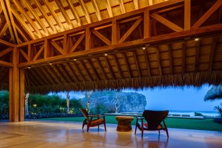 This Expansive Beachside Home on Mexico's Pacific Coast Puts a Modern Spin on Tradition - Photo 11 of 13 - The property features a spectacular ocean view in a equally spectacular setting. 
