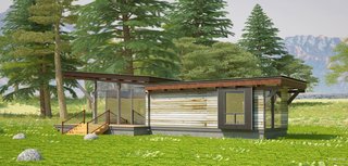 These Customizable Modular Homes Can Make Your Tiny House Dreams Come True - Photo 7 of 9 - The Lookout, measuring 400 square feet.