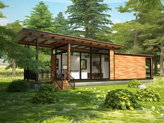 These Customizable Modular Homes Can Make Your Tiny House Dreams Come True - Photo 8 of 9 - The Lookout, measuring 400 square feet.