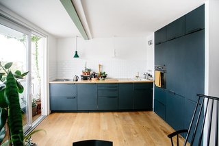 Modern Kitchen Upgrade Ideas From a Danish Design Firm That's Challenging the Kitchen Market - Photo 1 of 8 - It was important for Larsen to design surfaces that could tolerate constant use. The design for his own Berlin kitchen is made up of thin layers of aluminum that have been shaped by simply cutting, folding and assembling in a way that creates a straightforward and flexible system. 