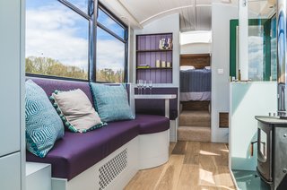 8 Unique Vacation Rentals Around the World - Photo 4 of 16 - Shown here are the relaxing interiors of The Bus Stop. 