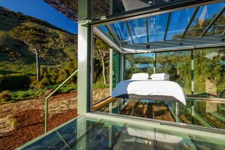 8 Unique Vacation Rentals Around the World - Photo 6 of 16 - The interiors of the PurePod are completely surrounded by glass. 