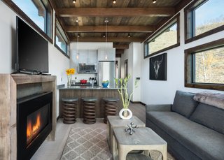 Test Out Tiny House Living at One of These Nature-Immersed Cabin Resorts - Photo 10 of 14 - The interiors are rustic and modern with a sophisticated finish. 