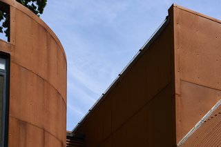 Historic Gasworks Cottage With a Modern Cor-Ten Steel Addition Hits the Market - Photo 2 of 9 - The extension is clad in Cor-Ten steel as a reference to the region's industrial and agricultural heritage. 