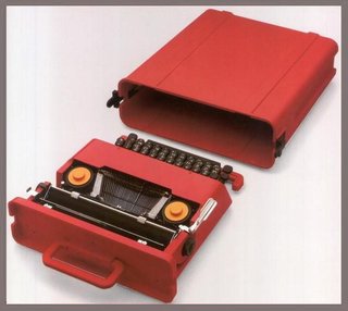 An Exhibit on Italian Designer Ettore Sottsass Highlights His Colorful Work and Rebellious Ways - Photo 2 of 15 - The Valentine typewriter, 1968, ABS plastic and other materials. Often regarded as the first "pop" designer object, this typewriter was lightweight and portable and would become highly influential. <span style="color: rgb(204, 204, 204); font-size: 13px;">Associazione Archivio Storico Olivetti Studio/ Ettore Sottsass Srl</span>
