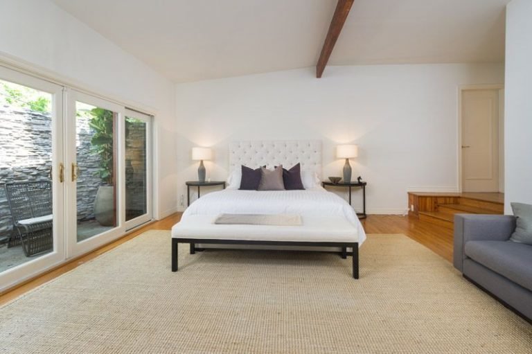 The master suite is like an oasis.