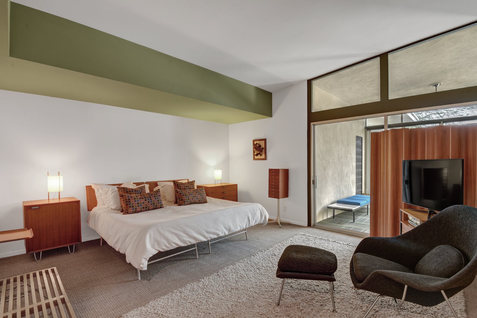 The guest bedroom.