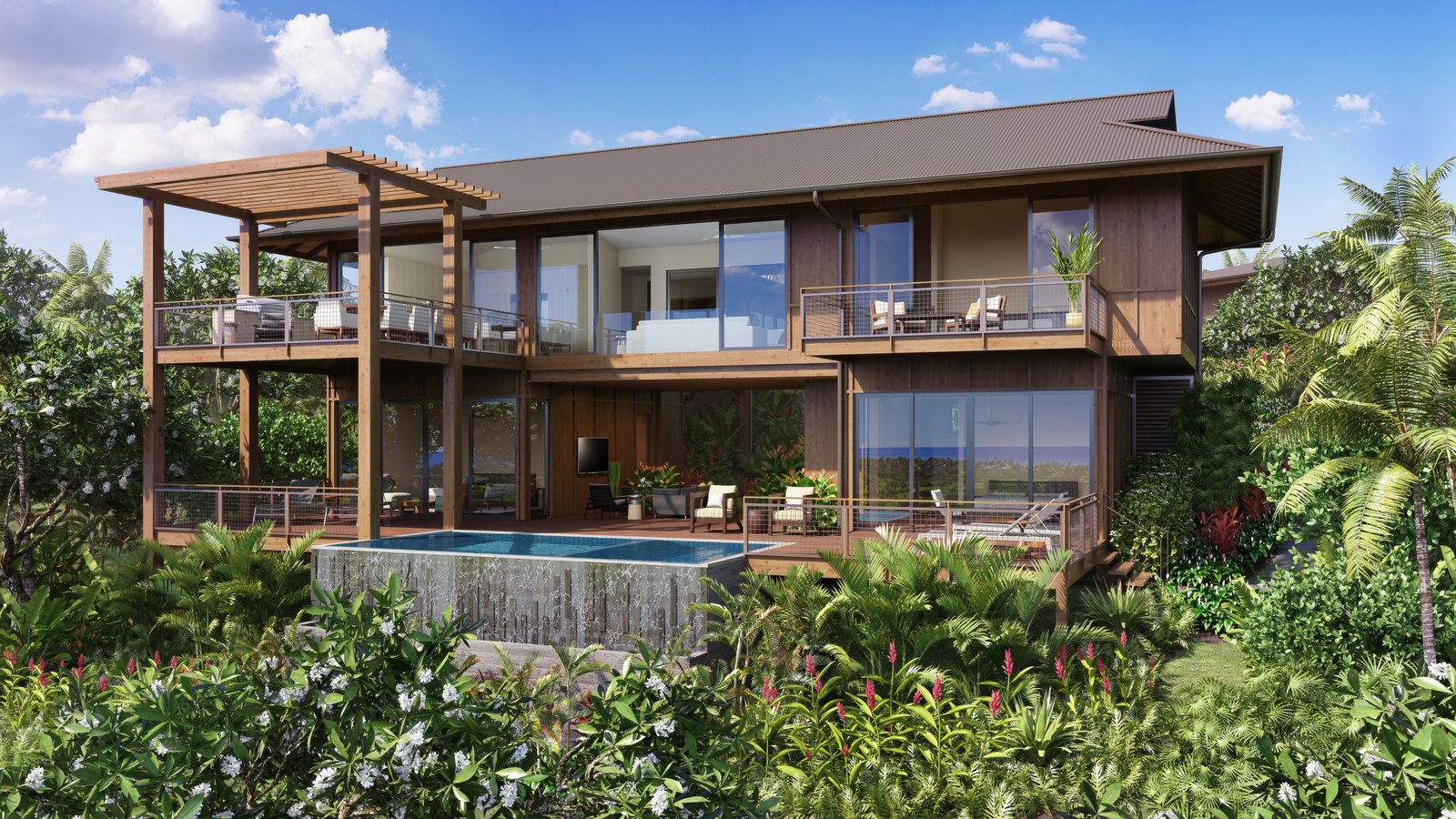 The gorgeous exterior view.