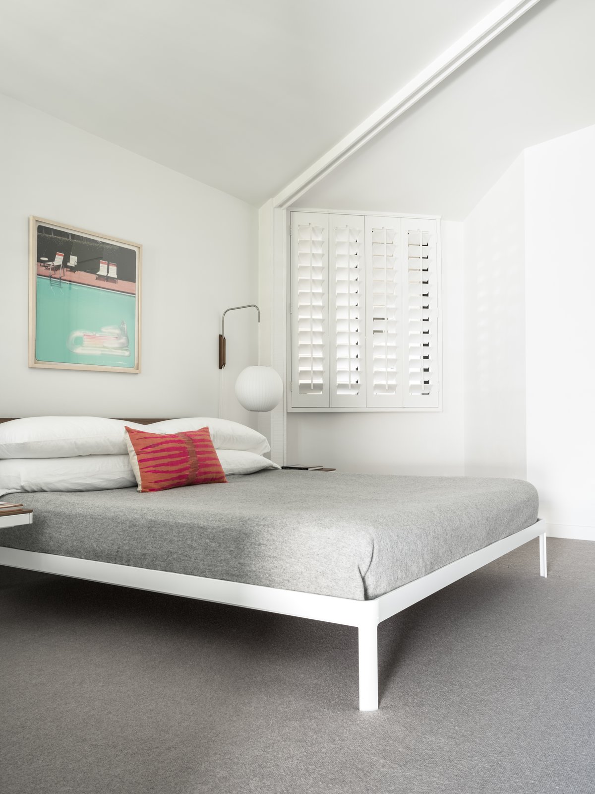 One of the bedrooms.