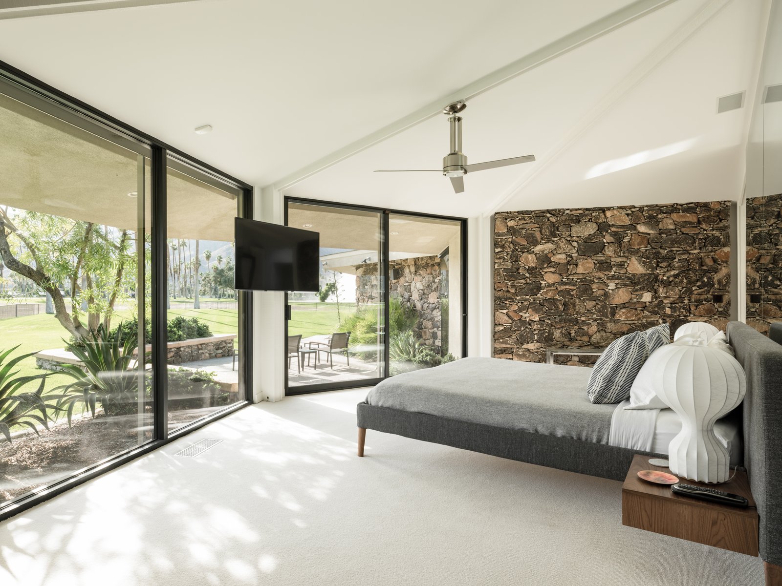 The master bedroom.