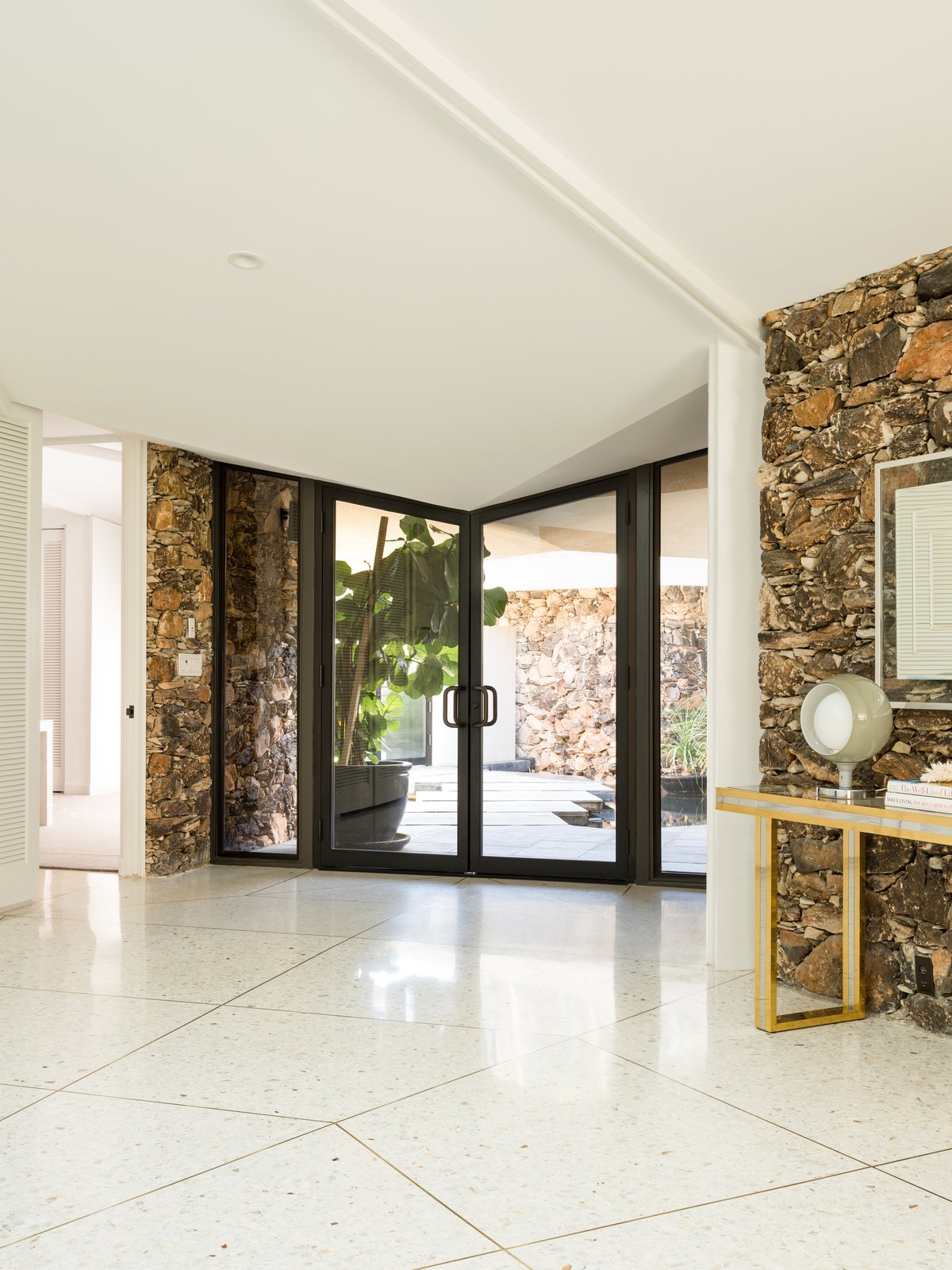 The entry.