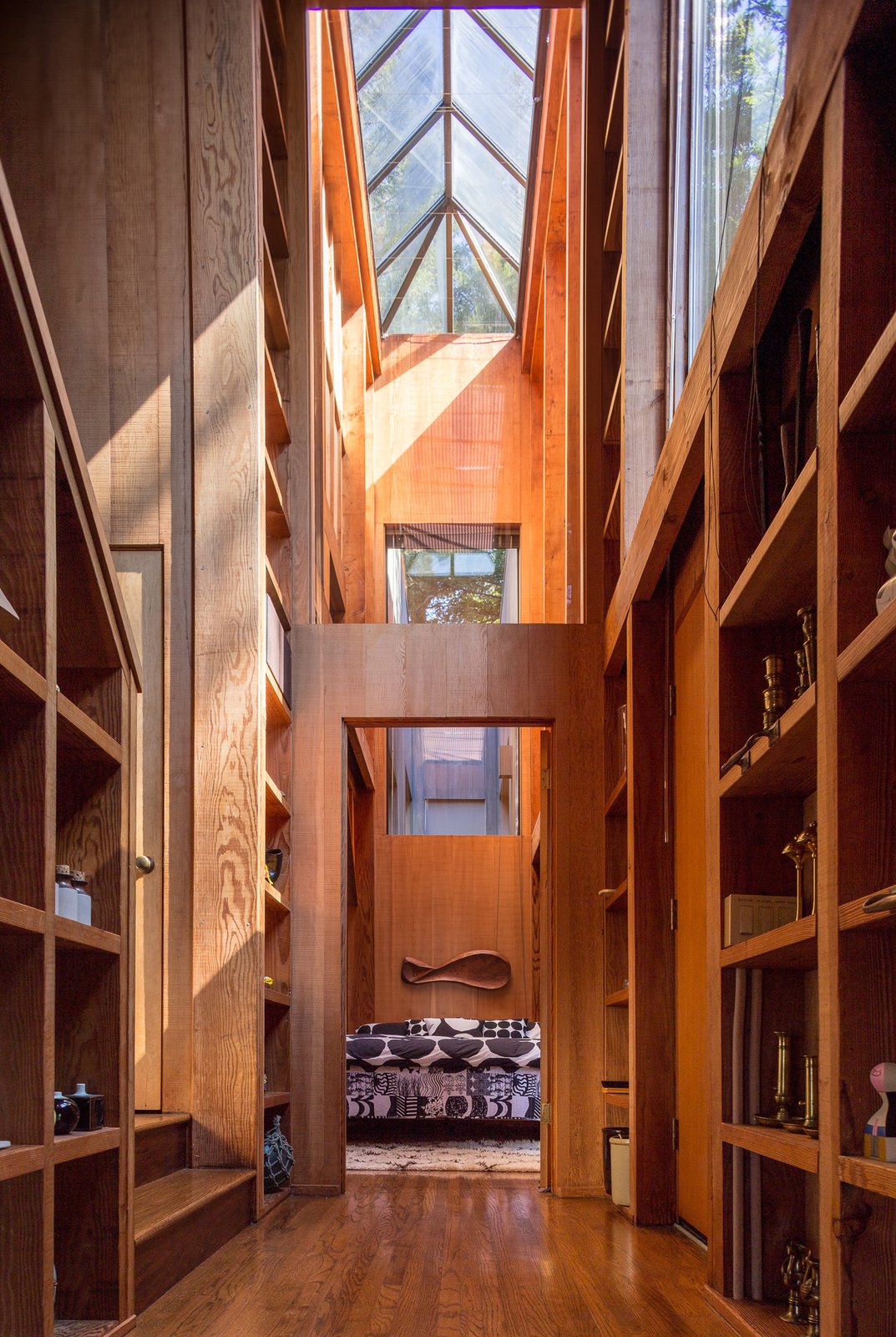 Six strategically placed skylights